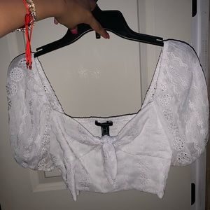 Crop top blouse